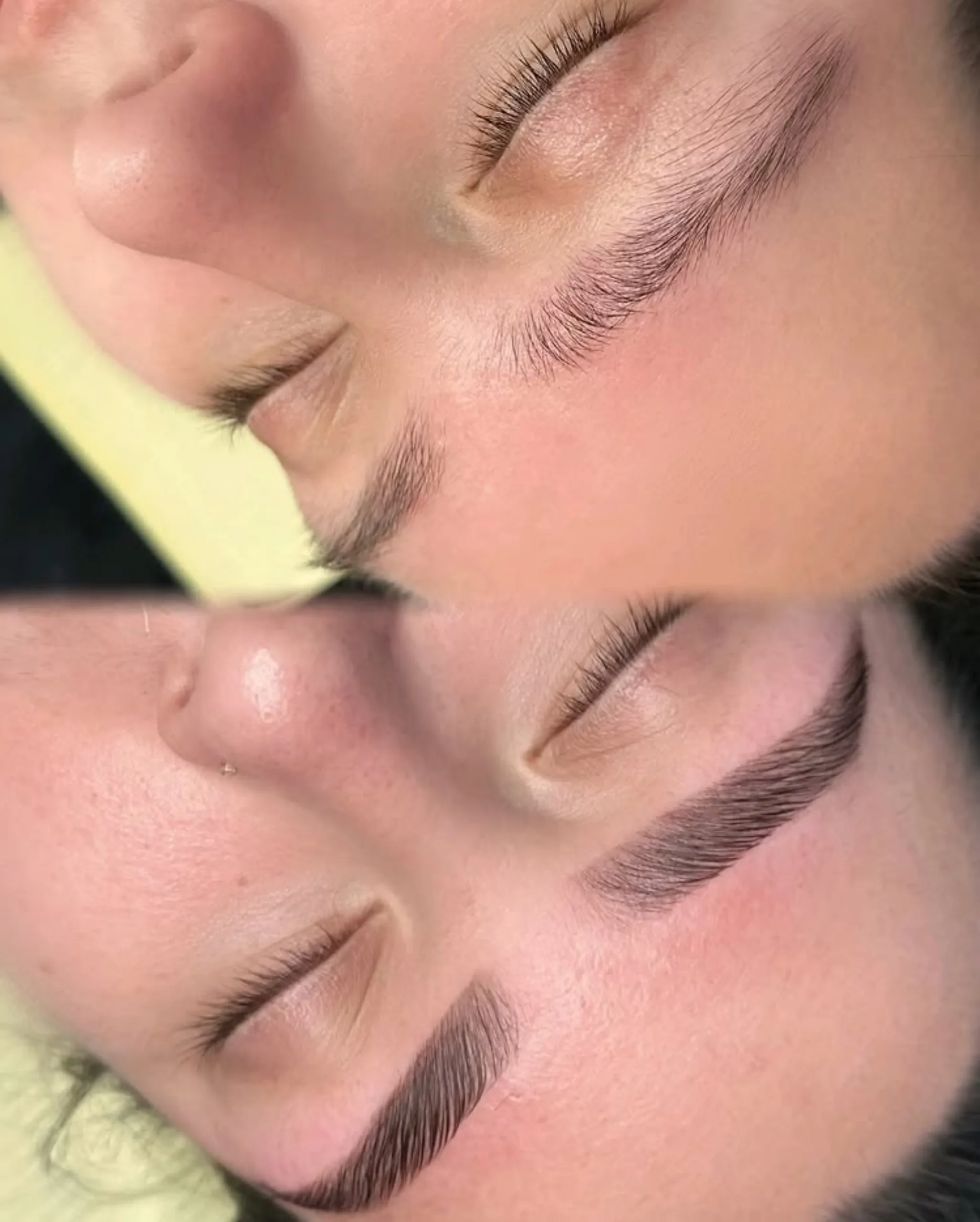powder brows vs combo brows