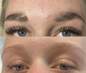 What is the longest lasting eyebrow technique?