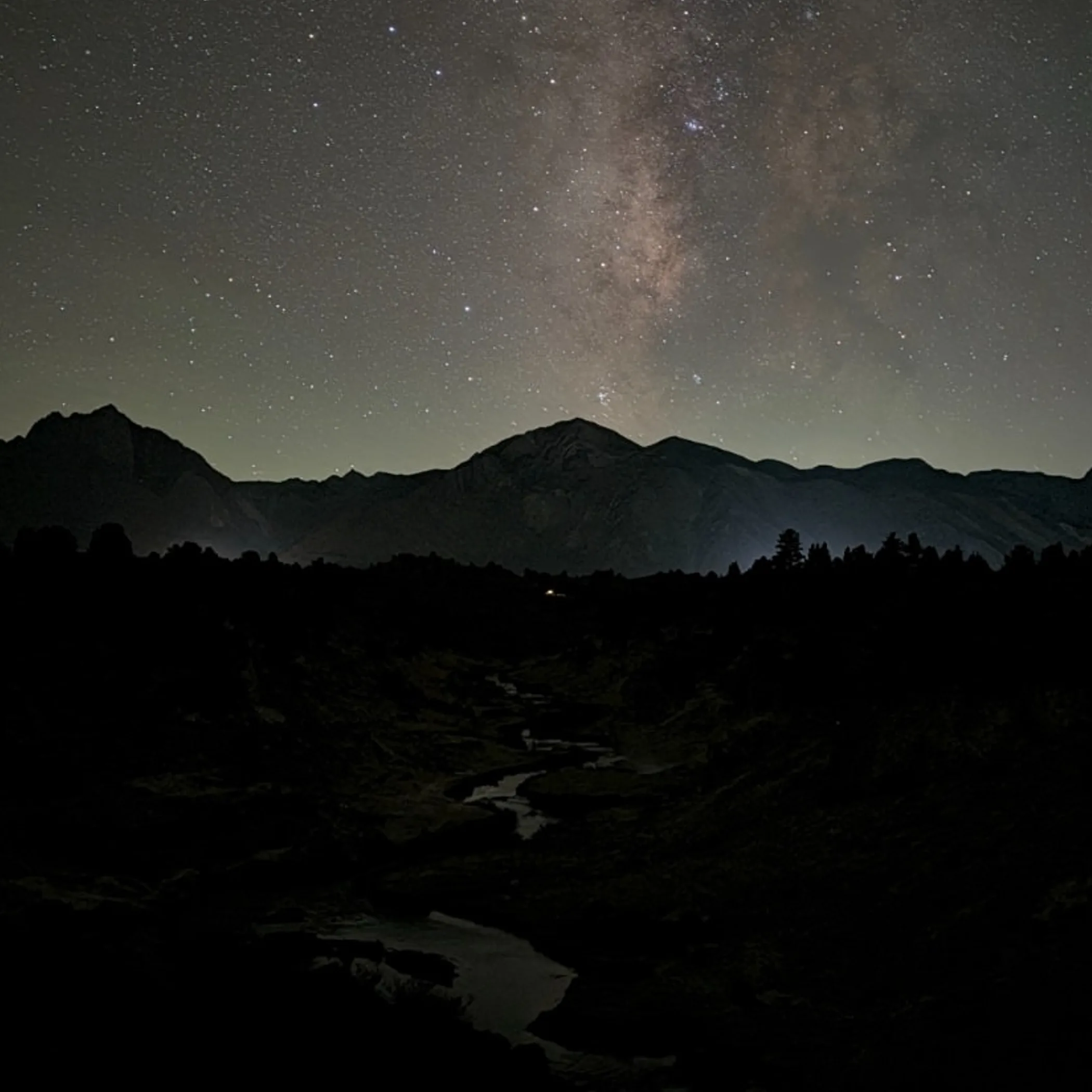 grampians night landscape for stargazing