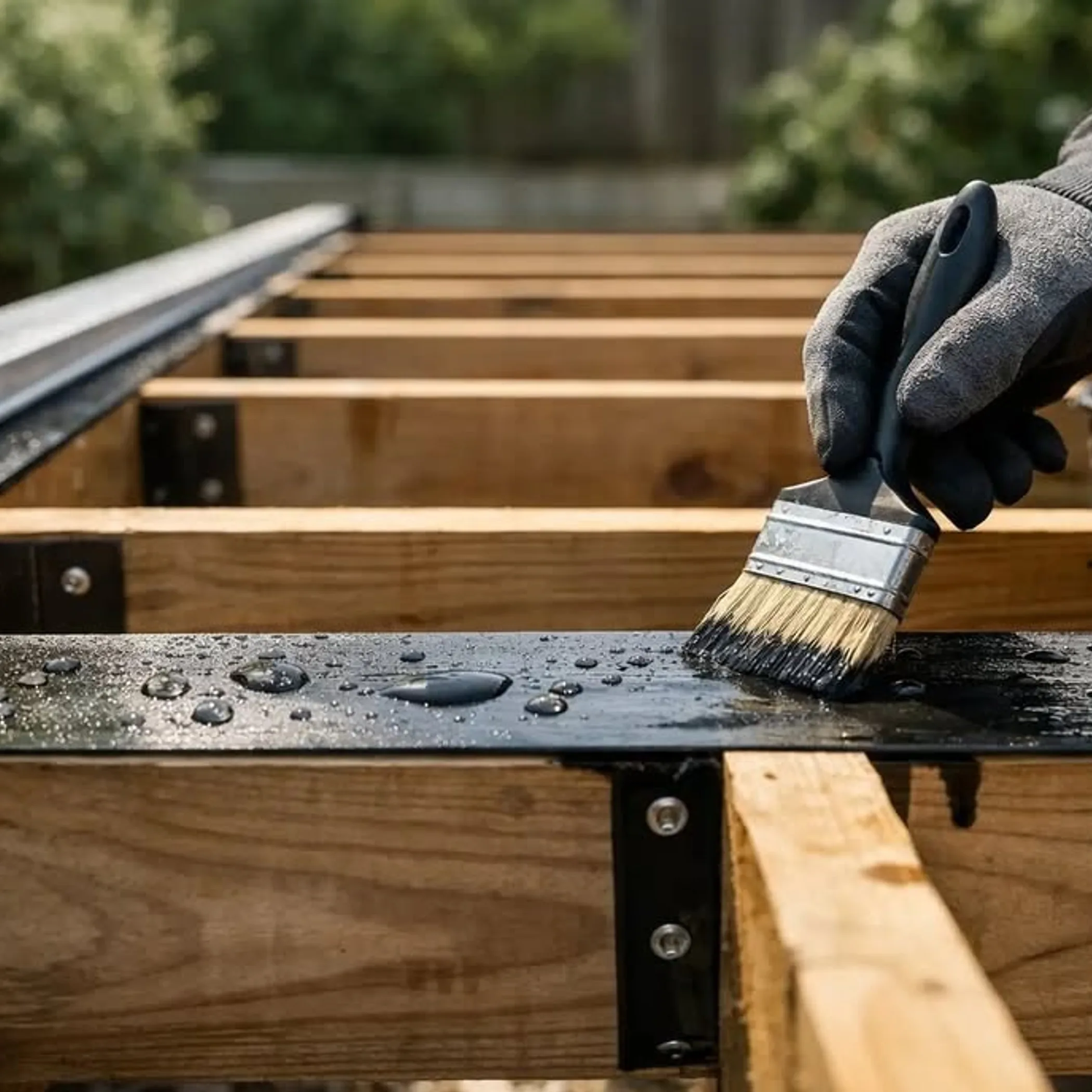 outdoor deck waterproofing
