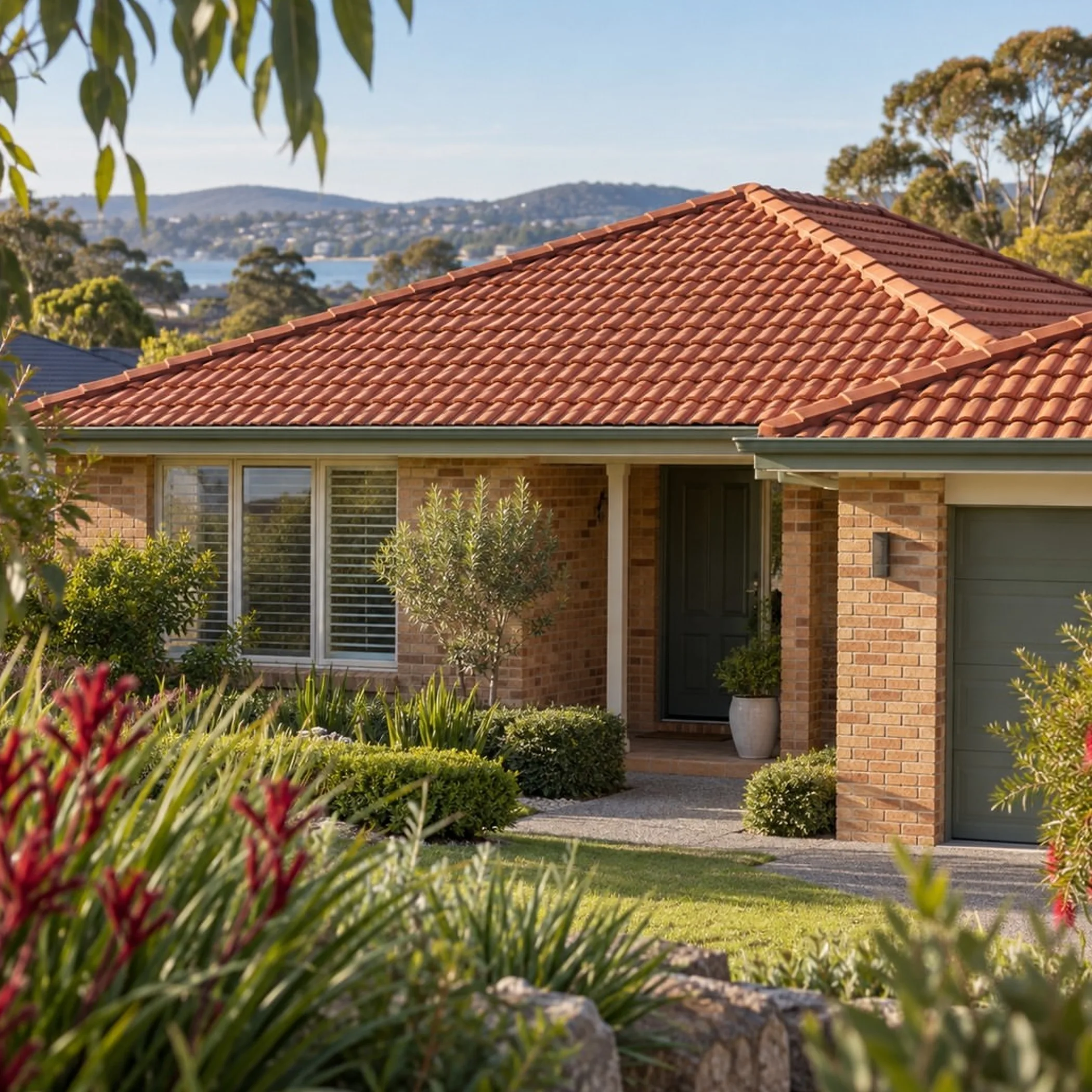 residential roof for weather protection