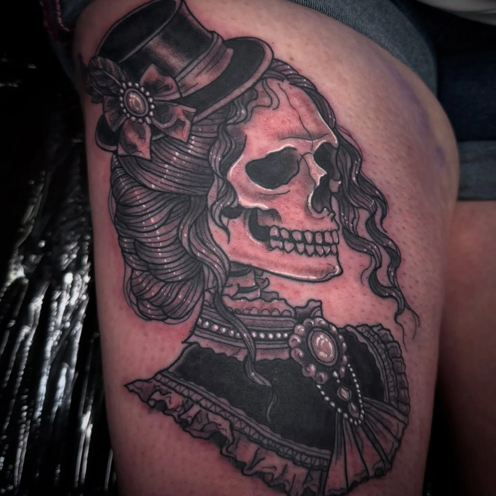 cosmetic tattoo close-up