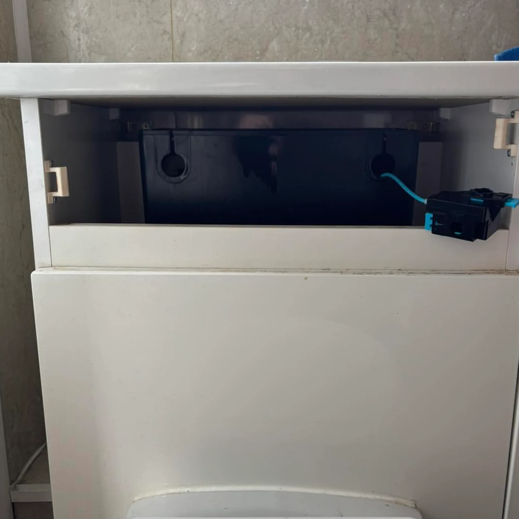 toilet plumbing issue causing blockage